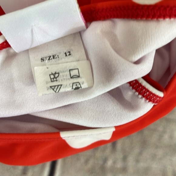 Kanu Polkadot swimsuit youth size 12 - Picture 5 of 5